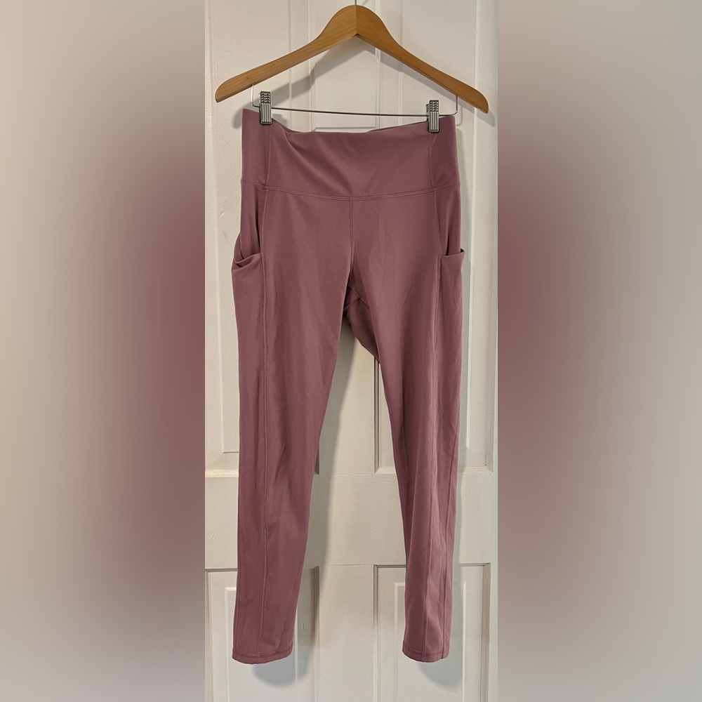 Mauve Pink Super Soft Workout Leggings